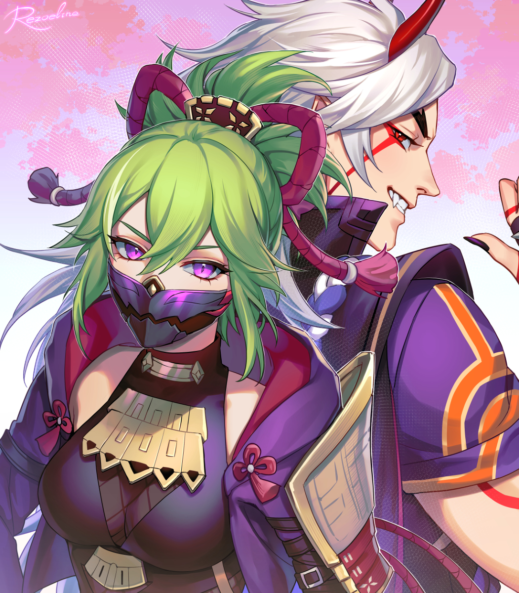 This is a pixiv picture whose title is Arataki Gang.