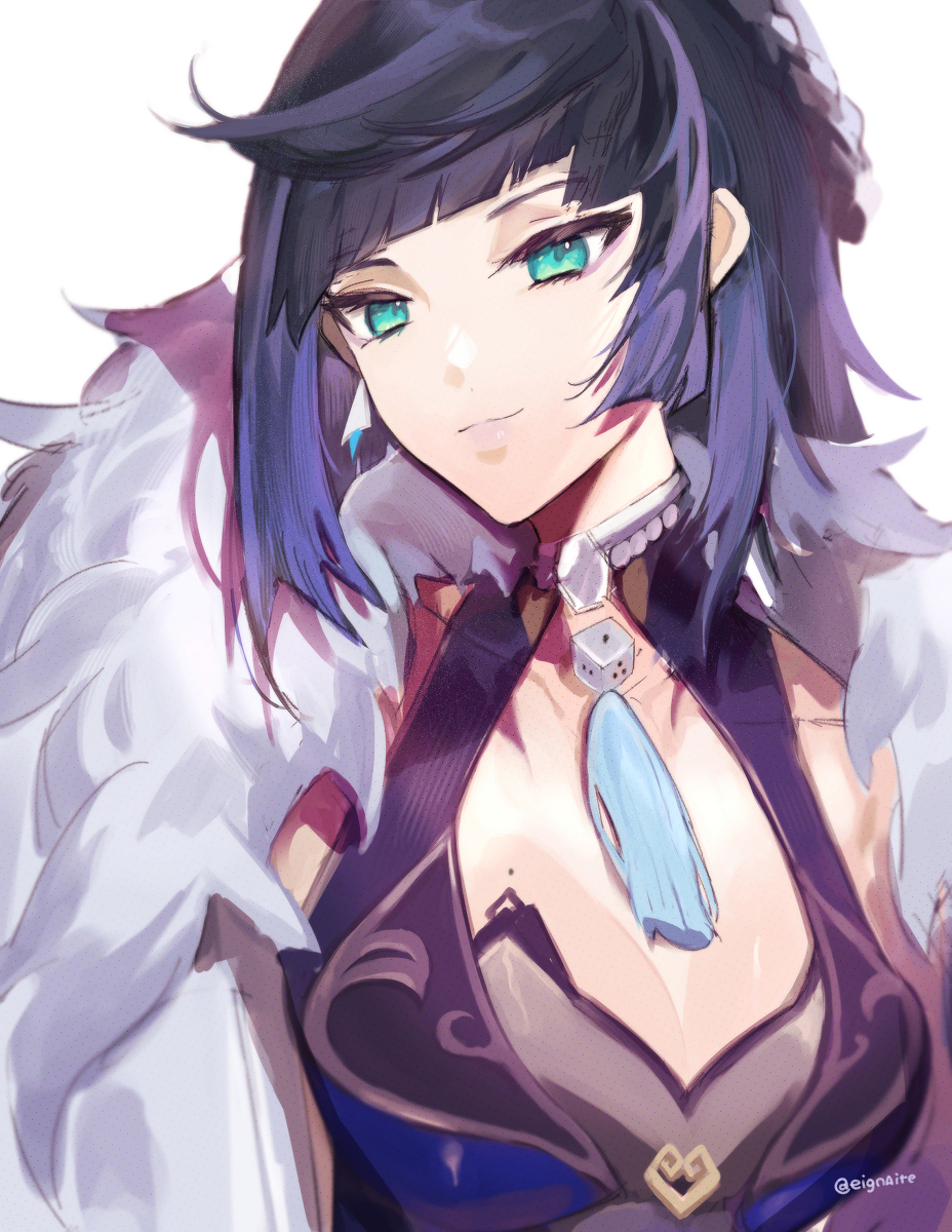 This is a pixiv picture whose title is 夜蘭.