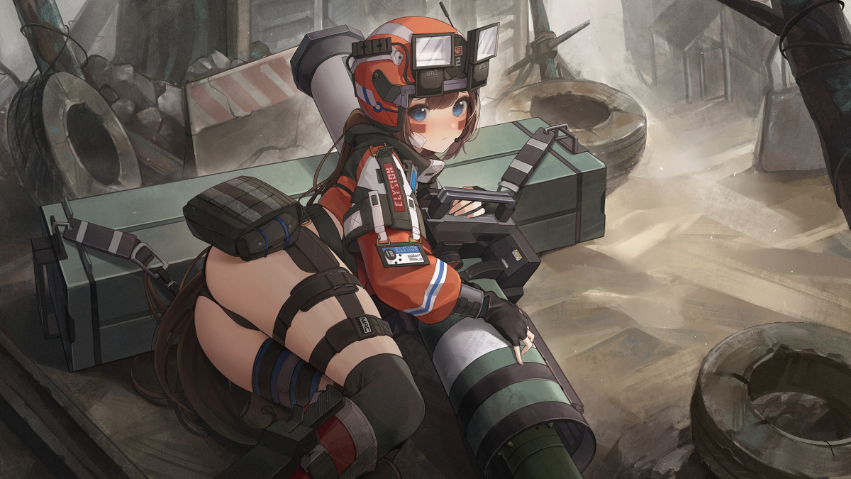 This is a pixiv picture whose title is MIKA.