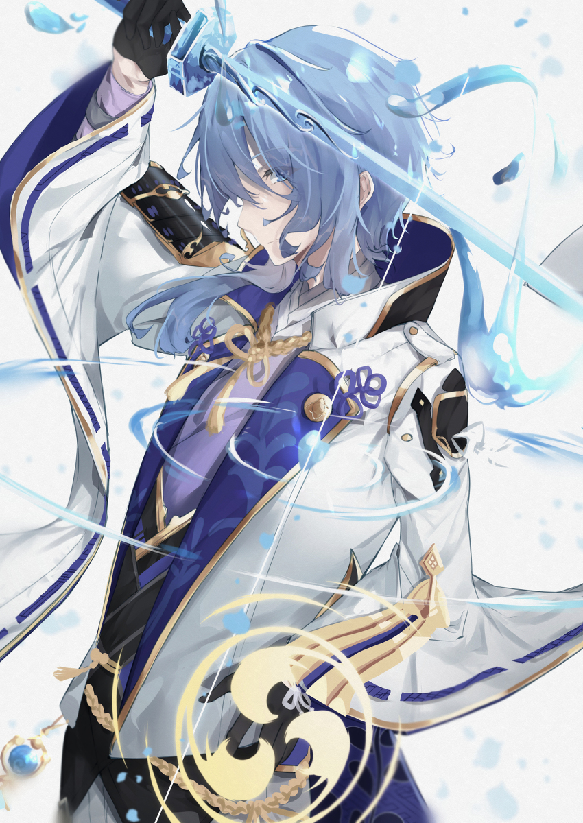 This is a pixiv picture whose title is 神里綾人.