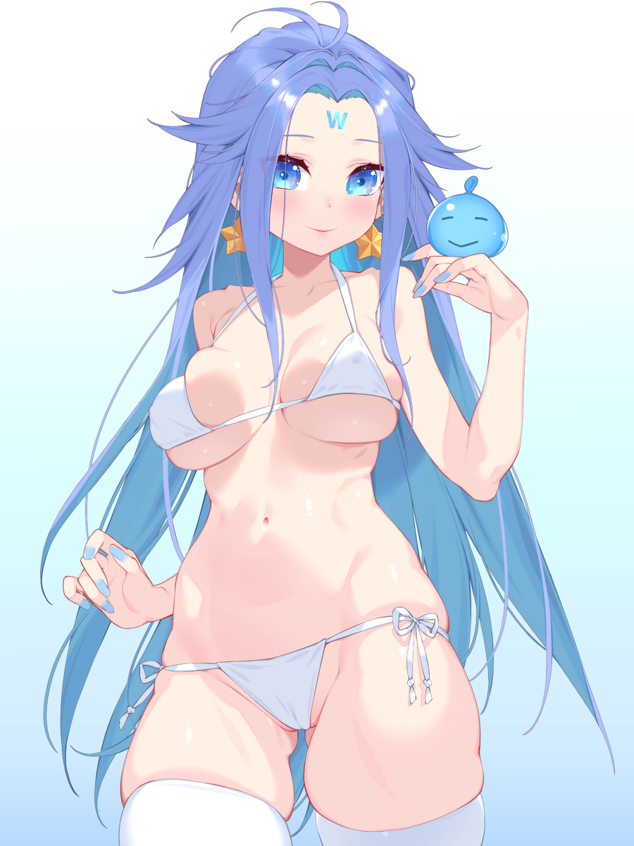 This is a pixiv picture whose title is H2O.