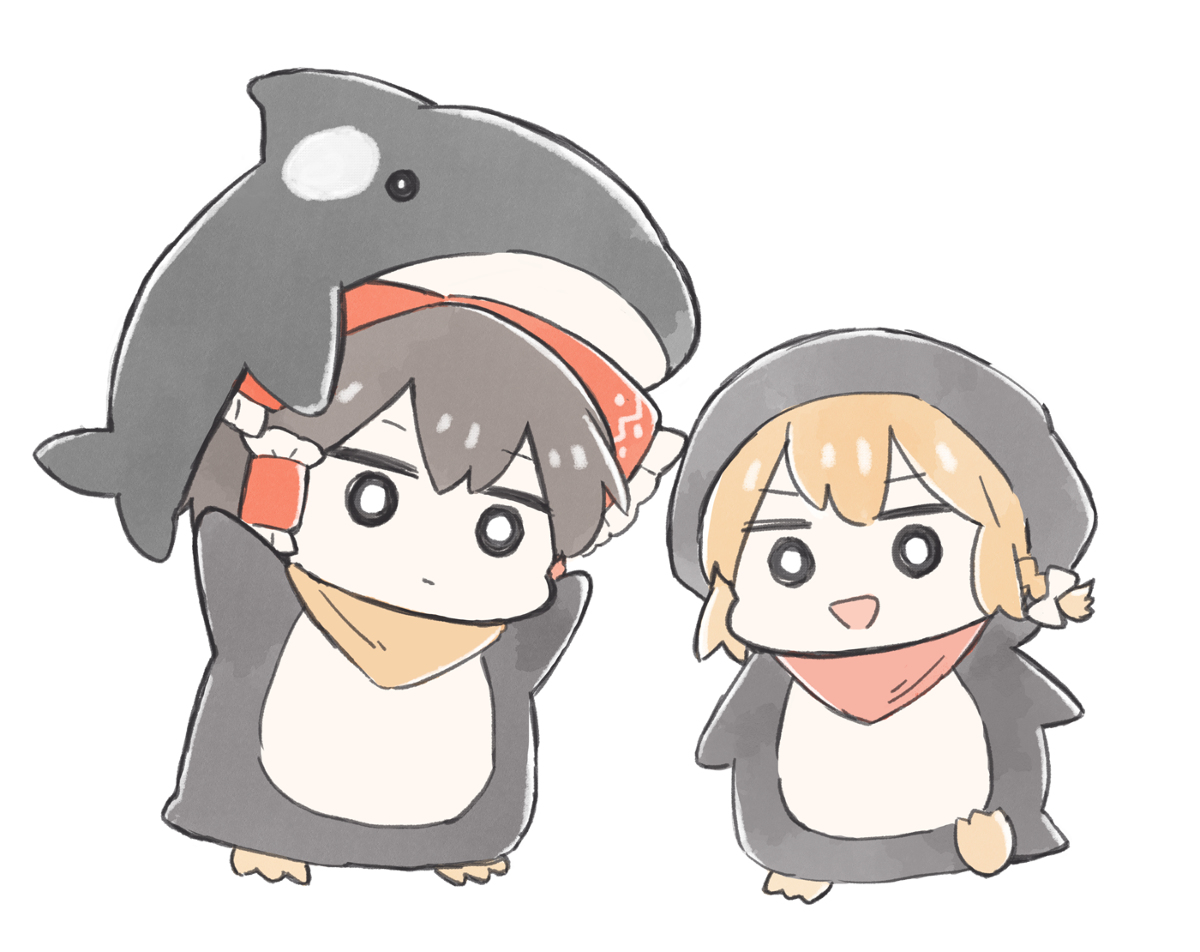 This is a pixiv picture whose title is (・Θ・ っ )つ三.