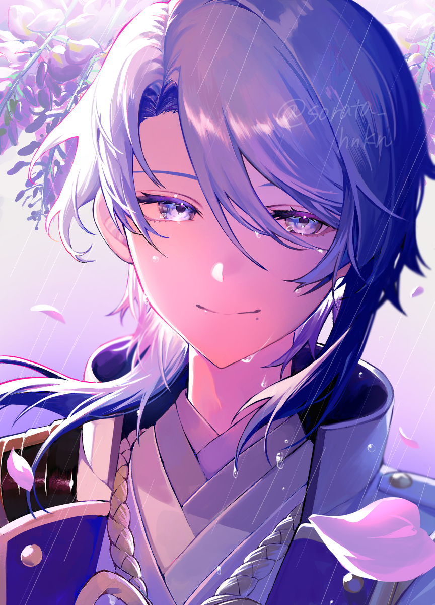 This is a pixiv picture whose title is 神里綾人.