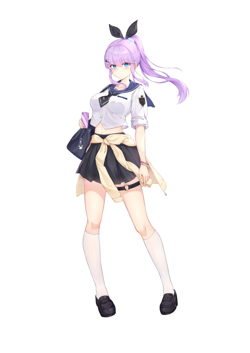 This is a pixiv picture whose title is 练习 JK.