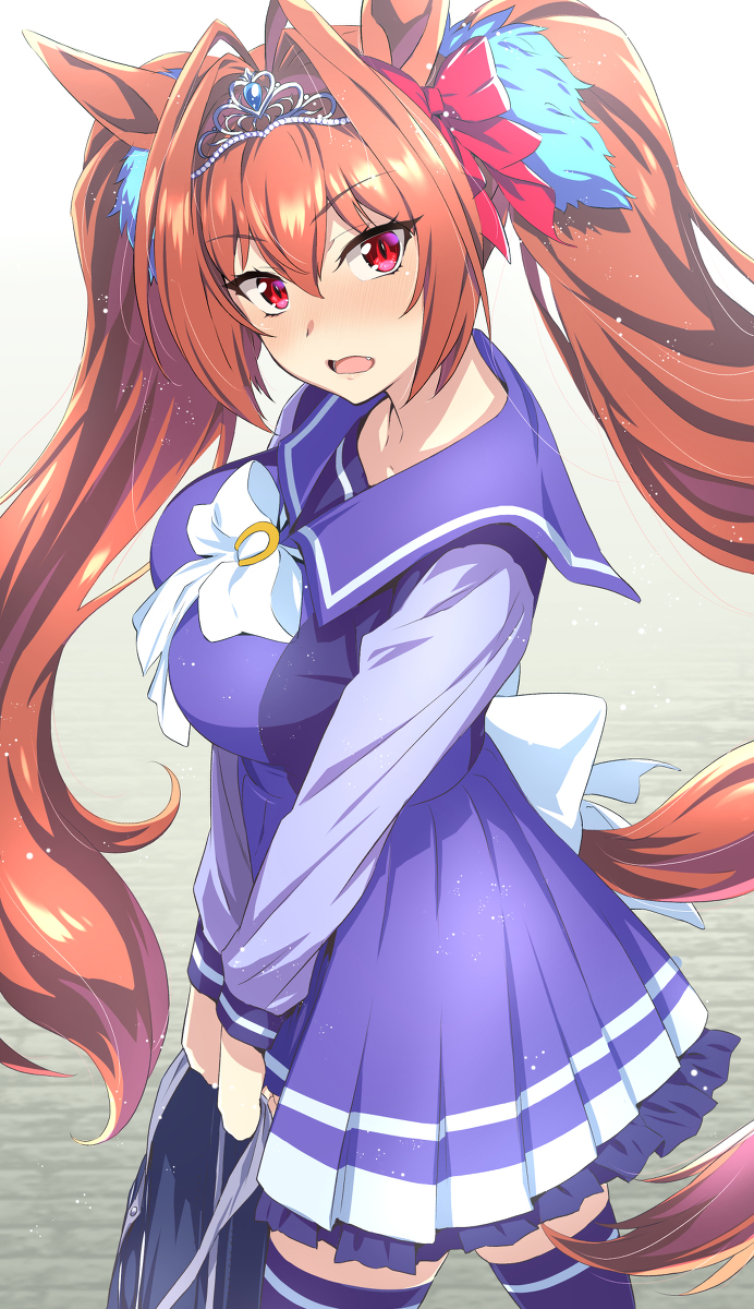 This is a pixiv picture whose title is 下校時、デートに誘われるダスカ.