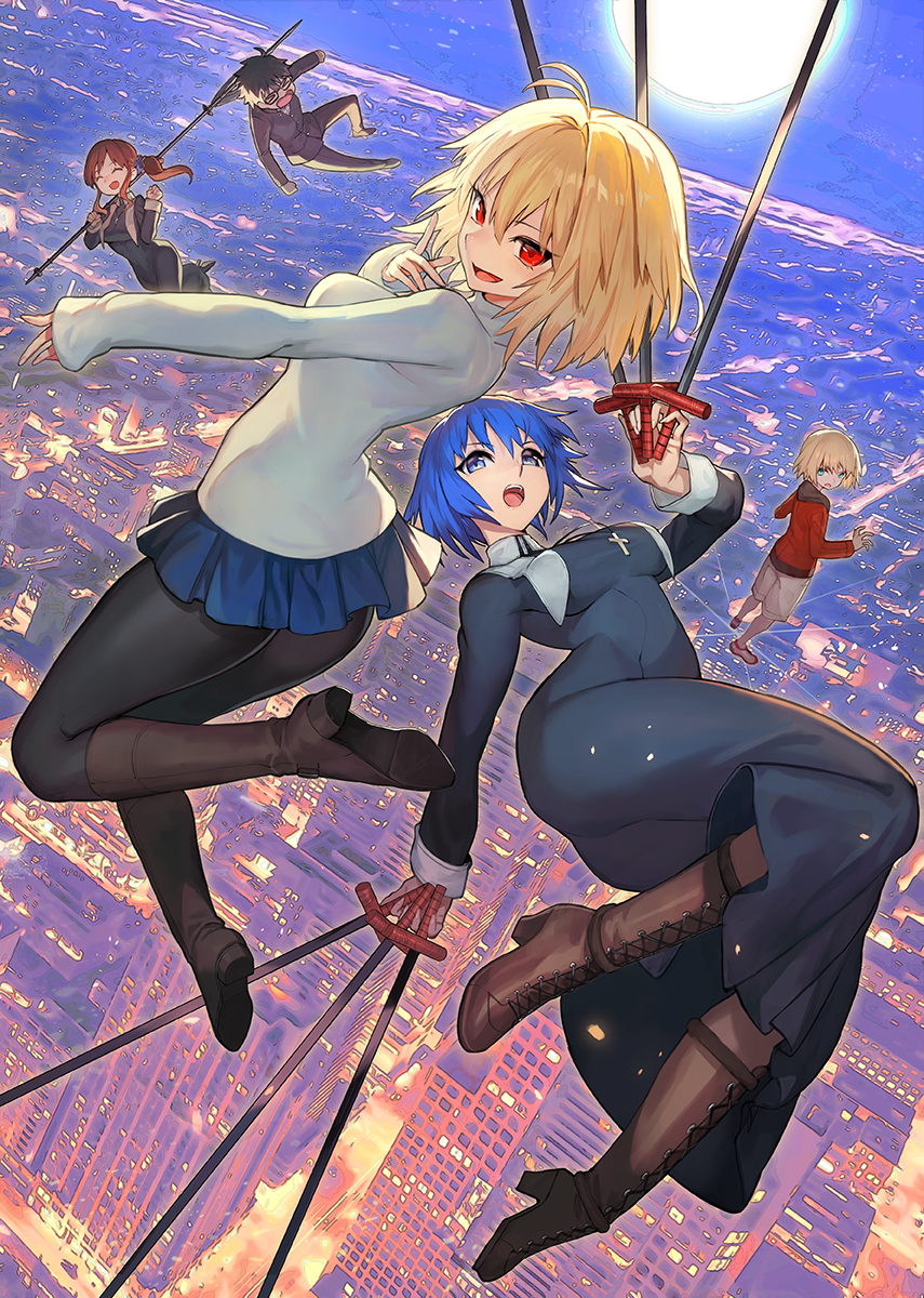 This is a pixiv picture whose title is 月姫.