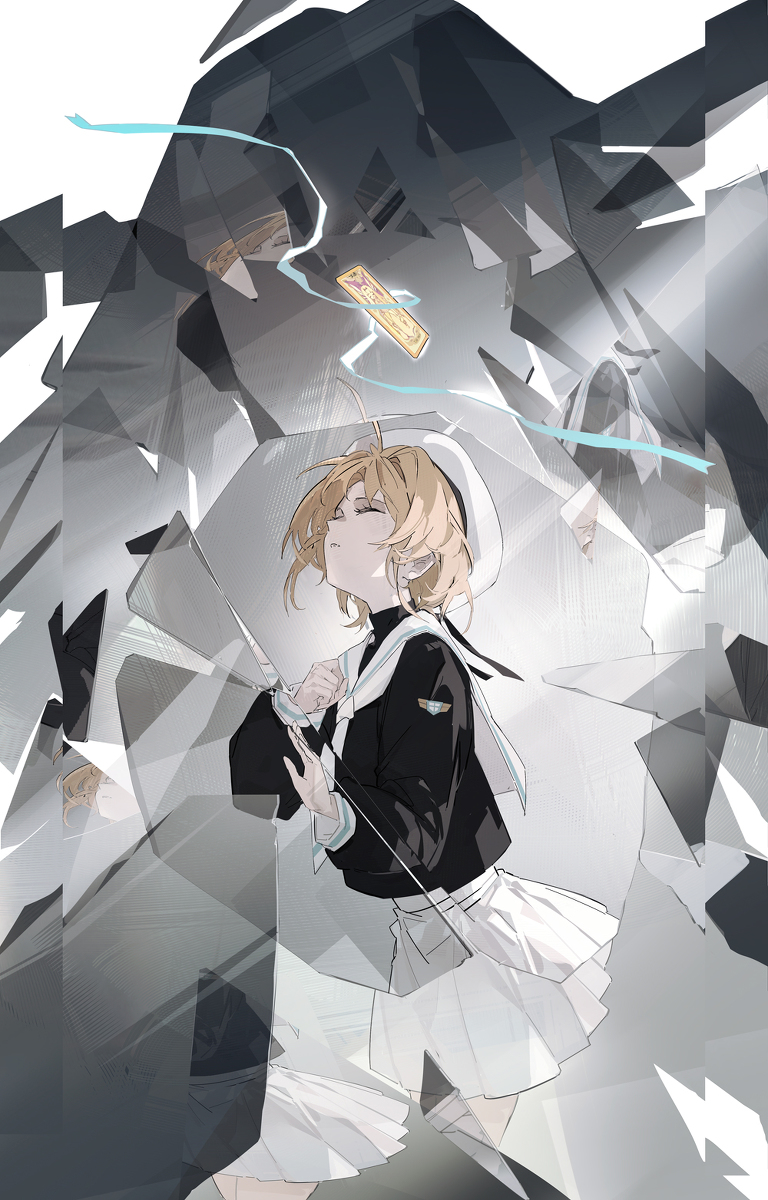 This is a pixiv picture whose title is THE MIRROR.