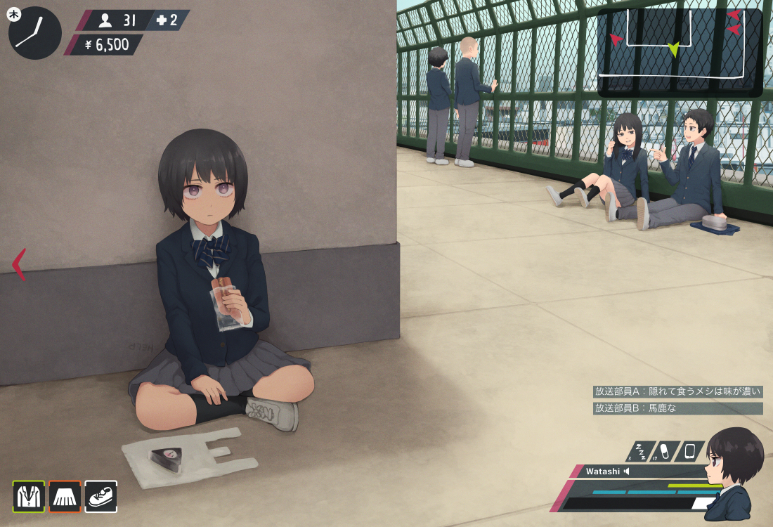 This is a pixiv picture whose title is ハイド.