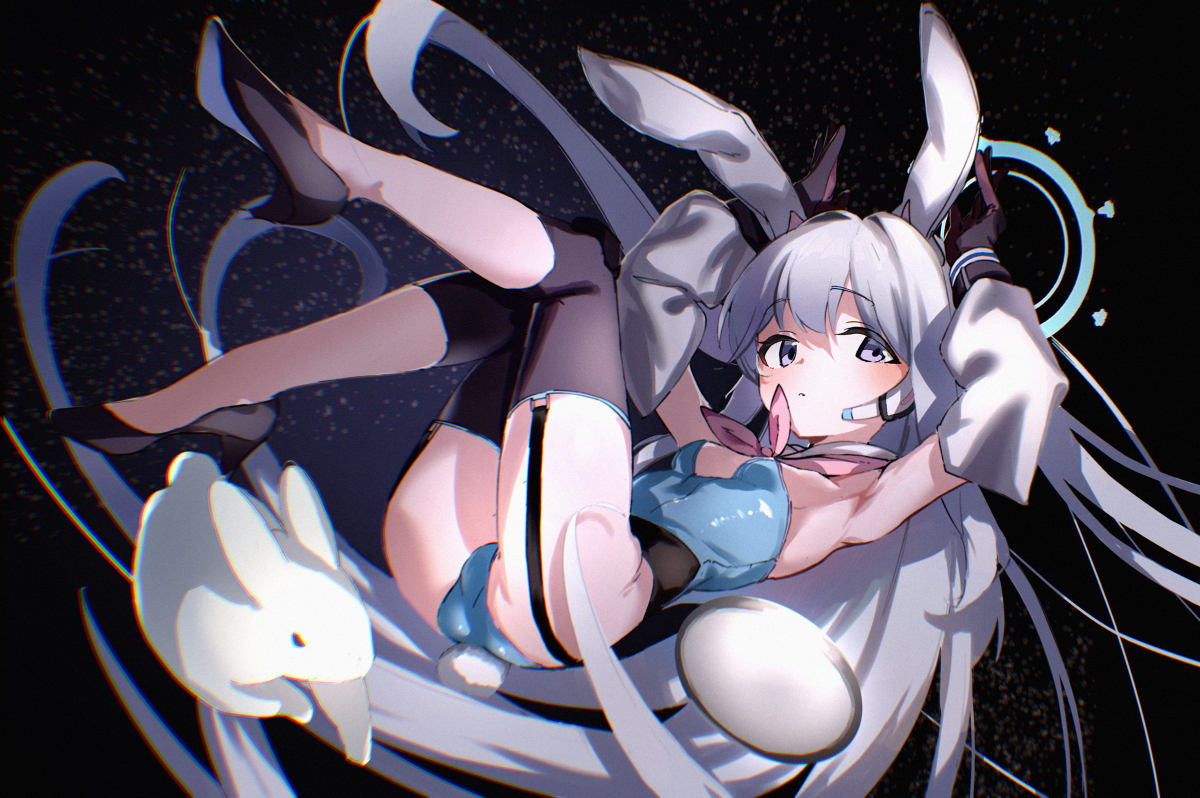 This is a pixiv picture whose title is MIYAKO BUNNY.