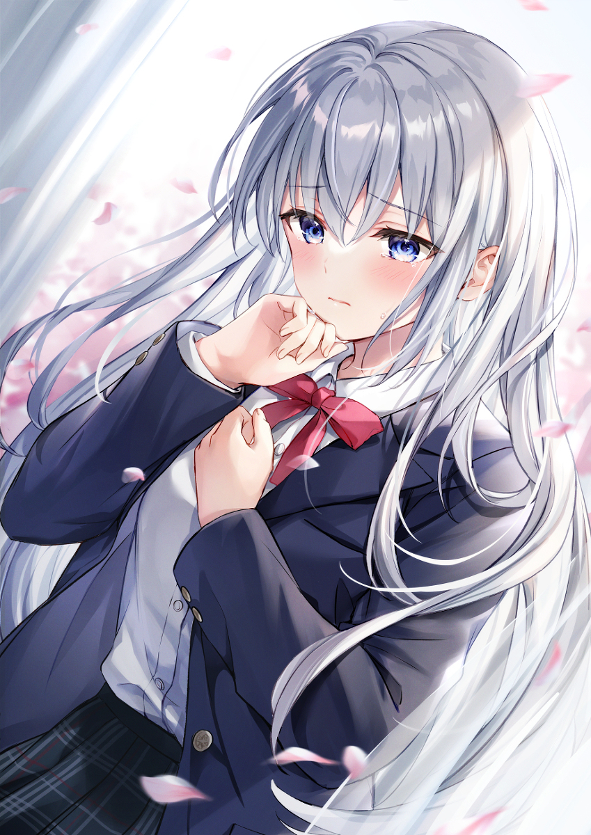 This is a pixiv picture whose title is 叶わぬ恋.