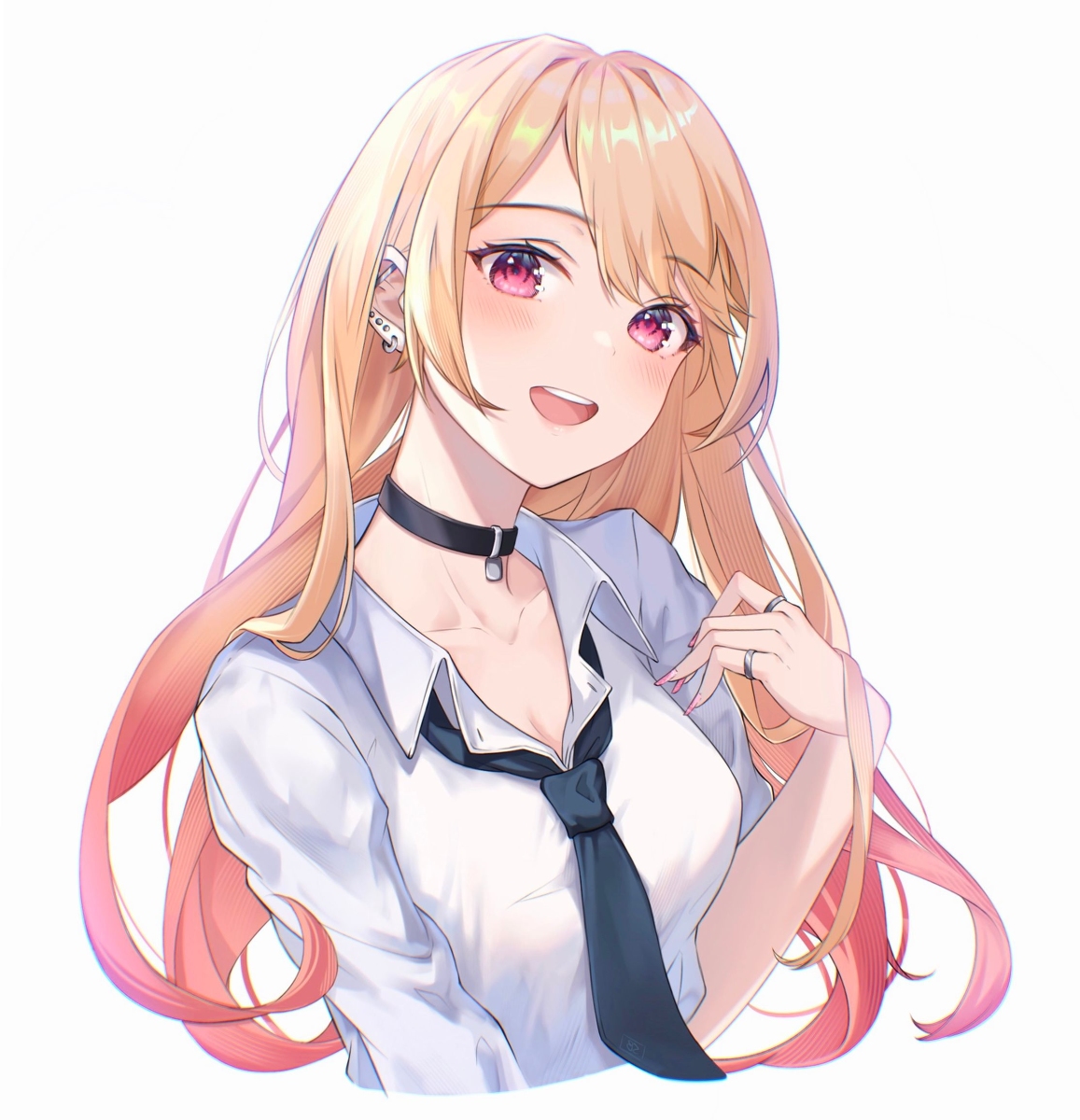 This is a pixiv picture whose title is marin.