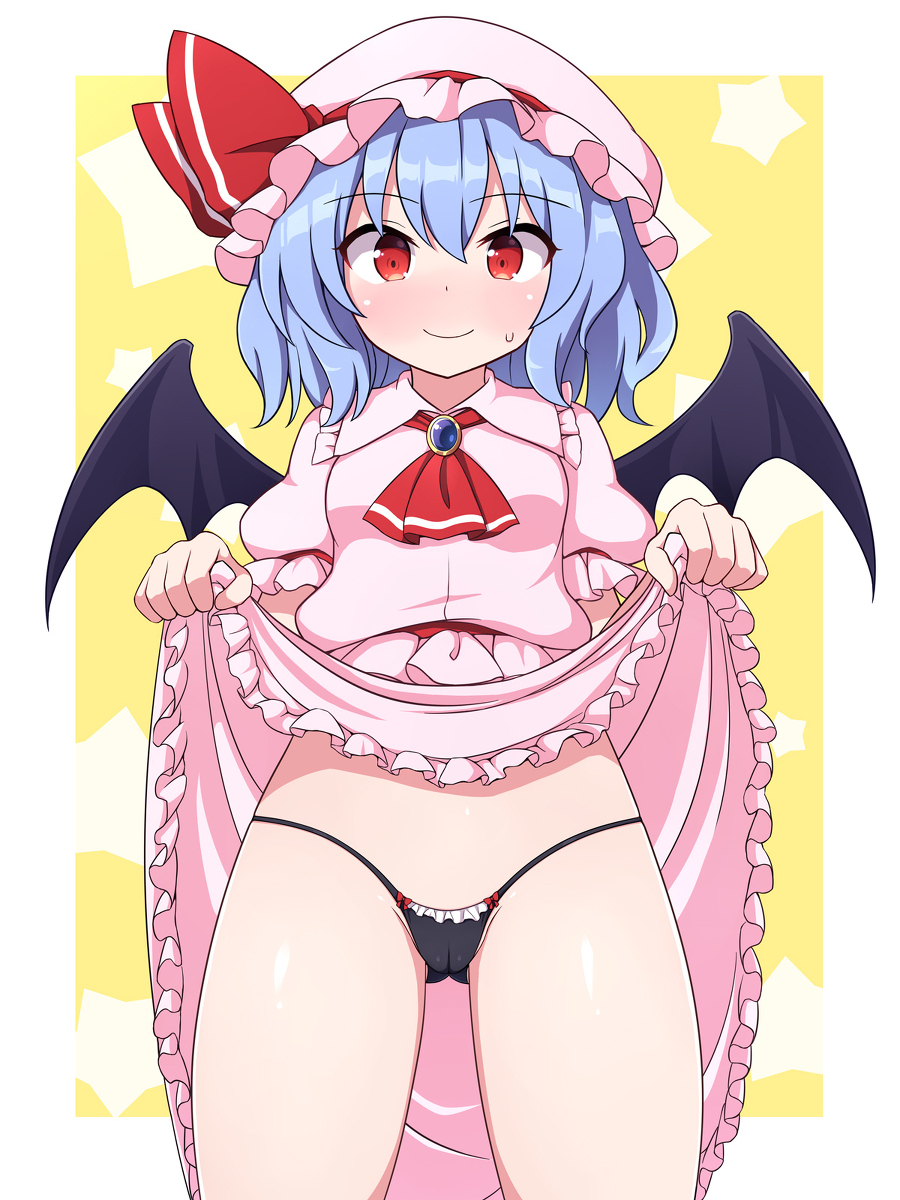 This is a pixiv picture whose title is たくし上げレミリア.