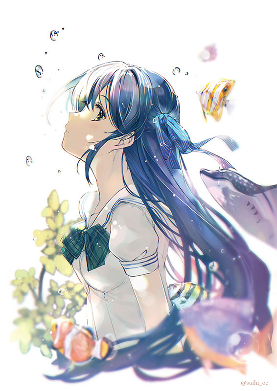 This is a pixiv picture whose title is acqua.
