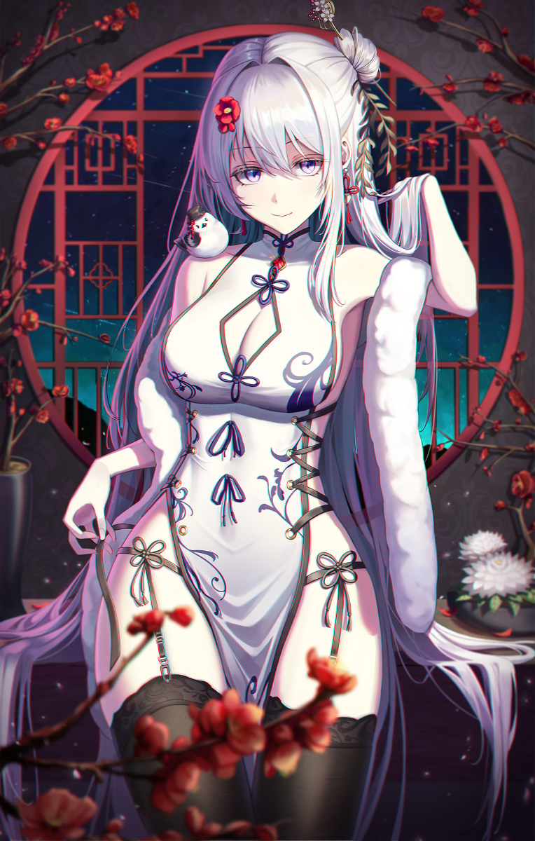 This is a pixiv picture whose title is チャイナ服.