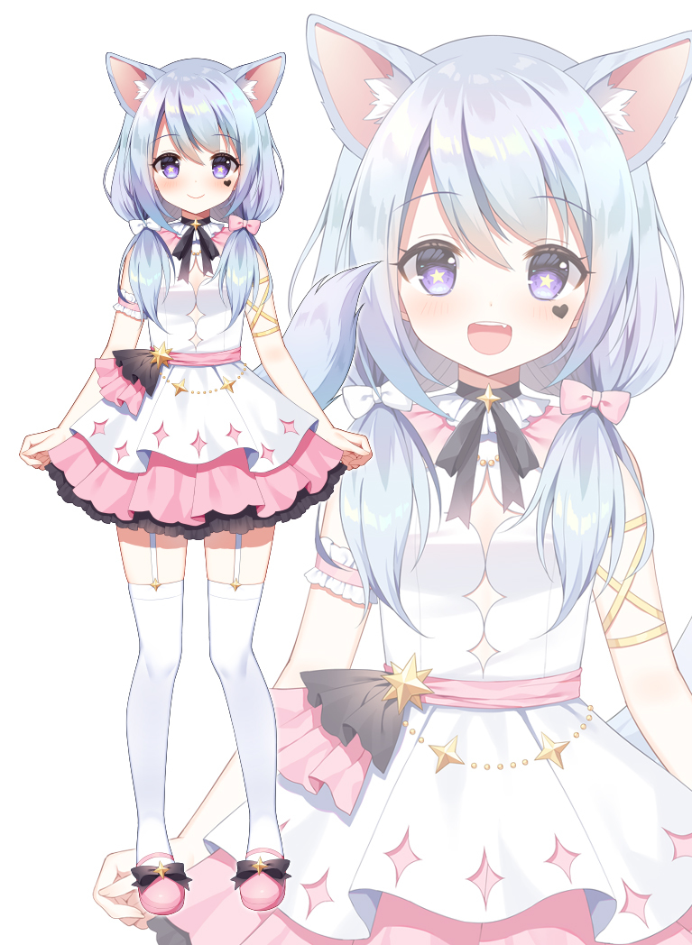 This is a pixiv picture whose title is VTuber 恋犬💞ちわこさん.