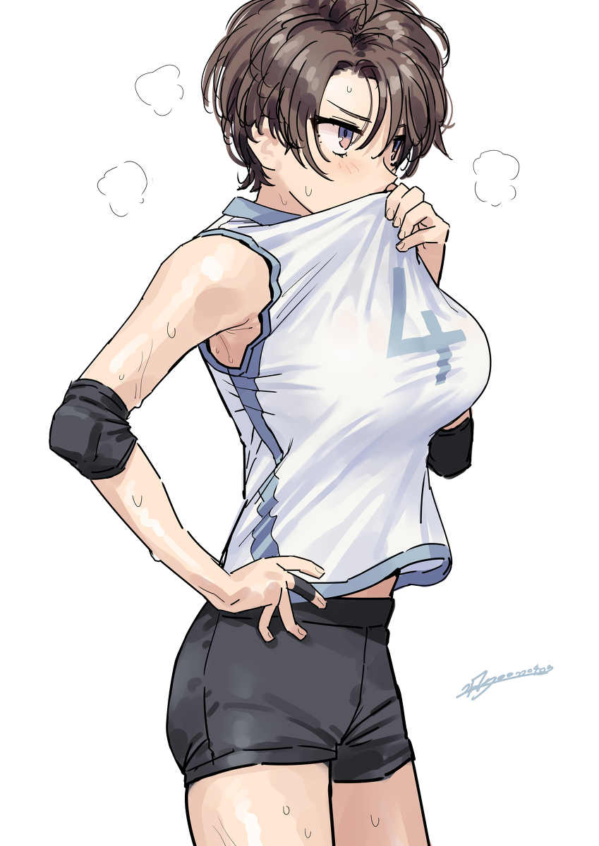 This is a pixiv picture whose title is バレー部ちゃん.