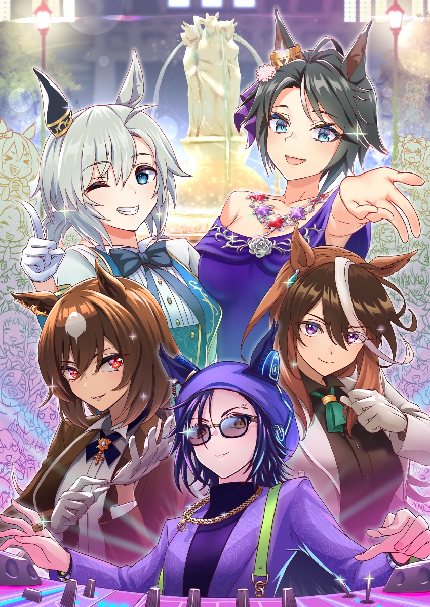 This is a pixiv picture whose title is トレセン学園ホスト部.