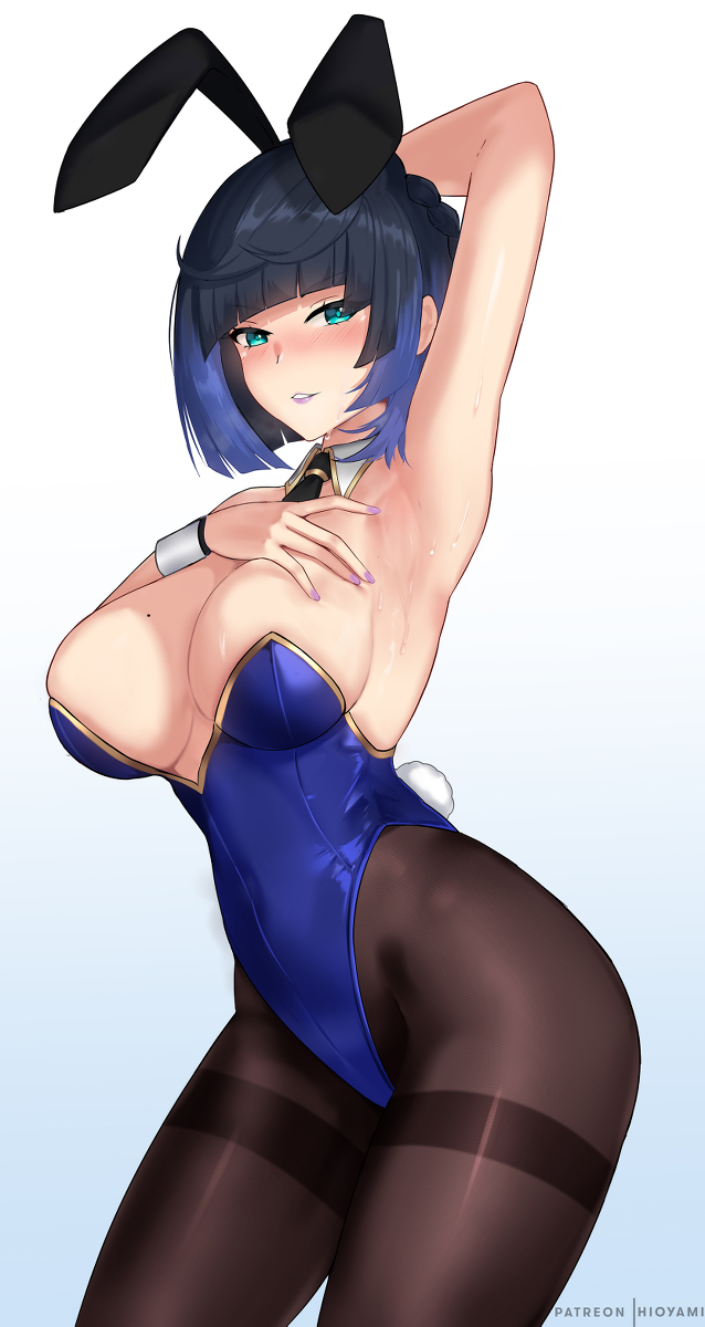 This is a pixiv picture whose title is Yelan.