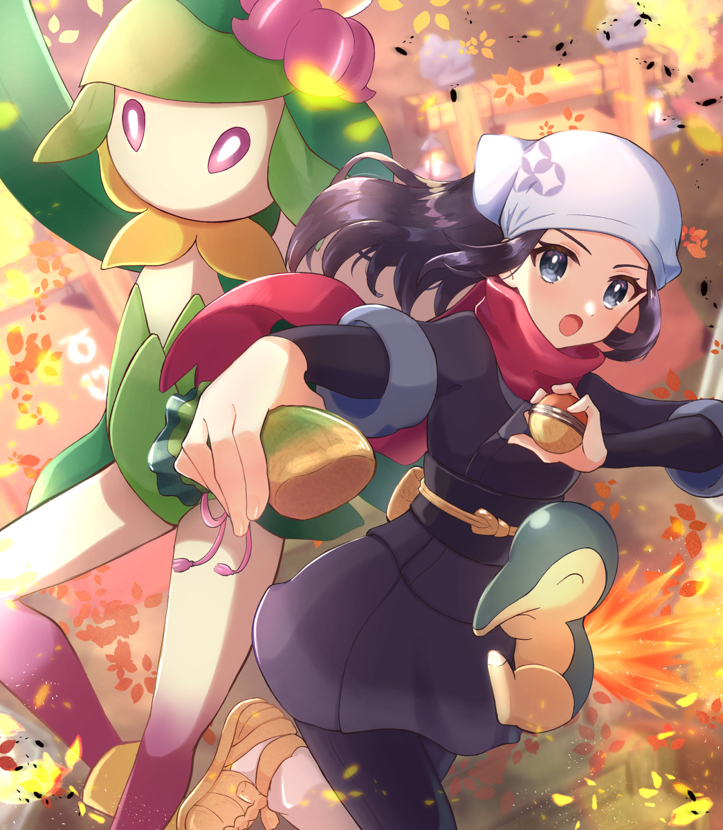 This is a pixiv picture whose title is VSヒスイドレディア.