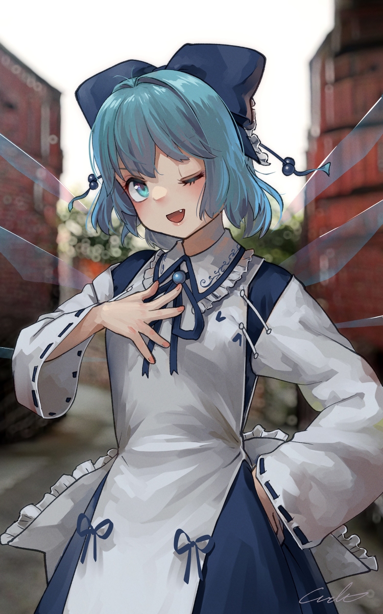 This is a pixiv picture whose title is サクカ子コスチルノ.
