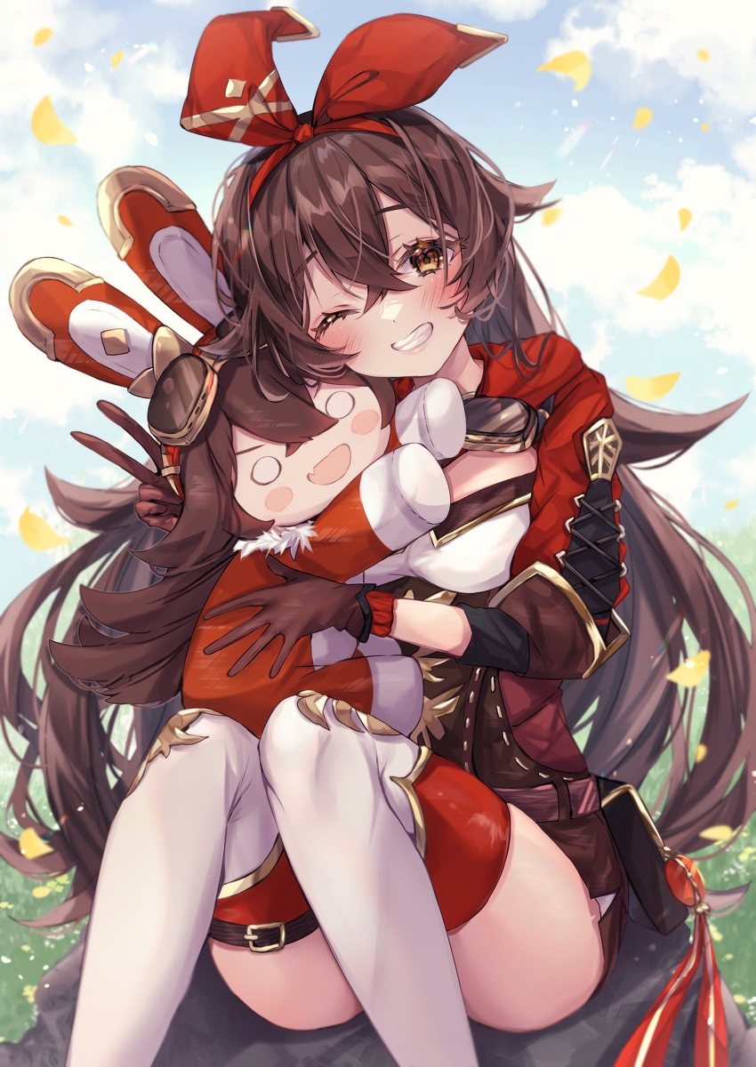 This is a pixiv picture whose title is アンバー！.