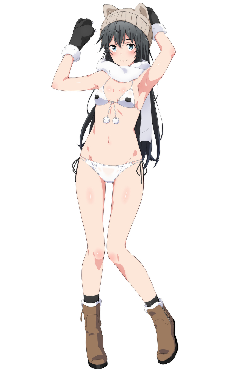 This is a pixiv picture whose title is 雪ノ下雪乃.