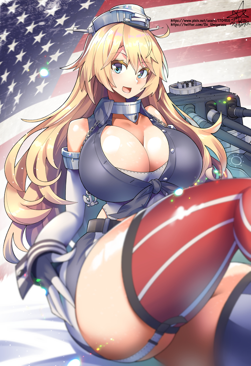 This is a pixiv picture whose title is アイオワさん.