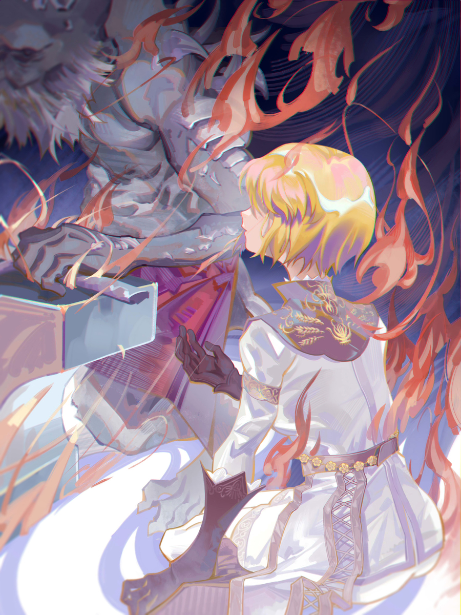 This is a pixiv picture whose title is 铁匠 小红帽.