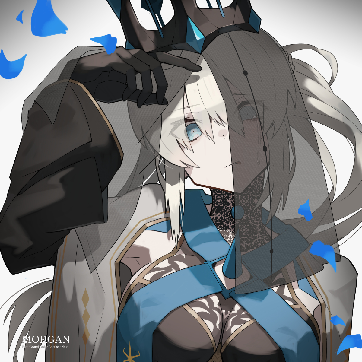 This is a pixiv picture whose title is モルガン.