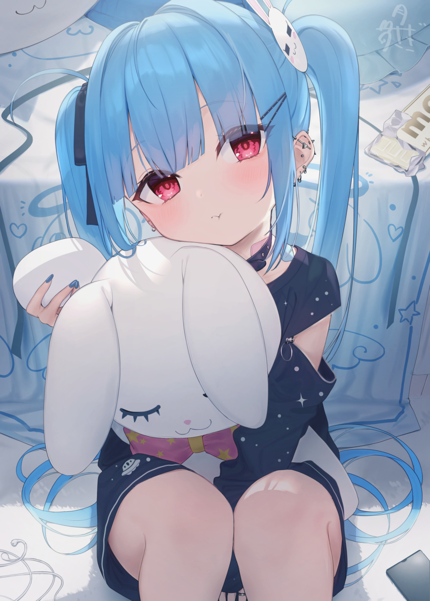 This is a pixiv picture whose title is 「今日は帰り遅かったね…」.