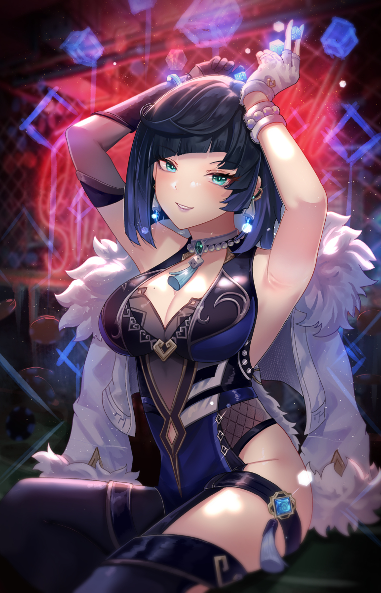 This is a pixiv picture whose title is Do you want to gamble with me?.