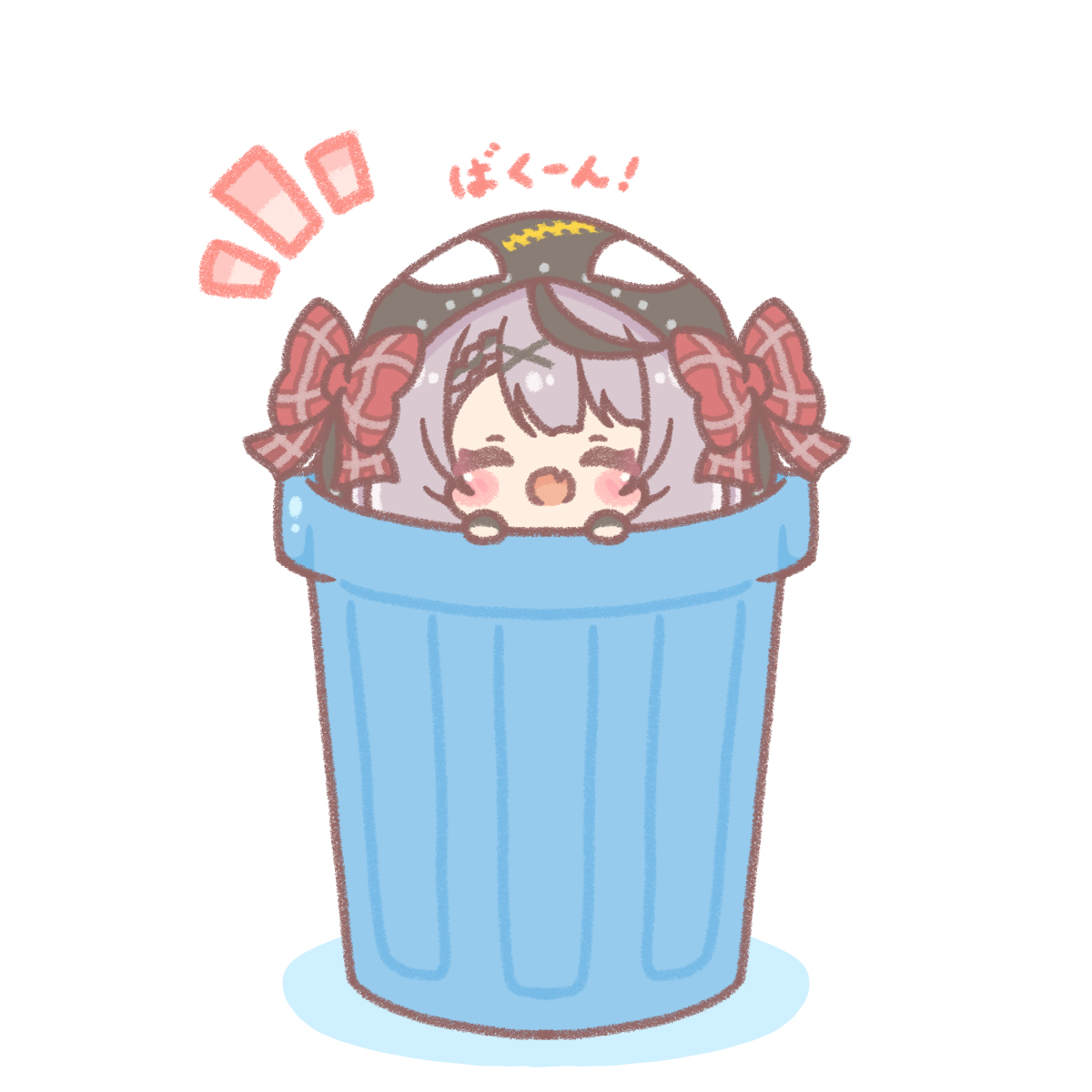 This is a pixiv picture whose title is お掃除🎣.