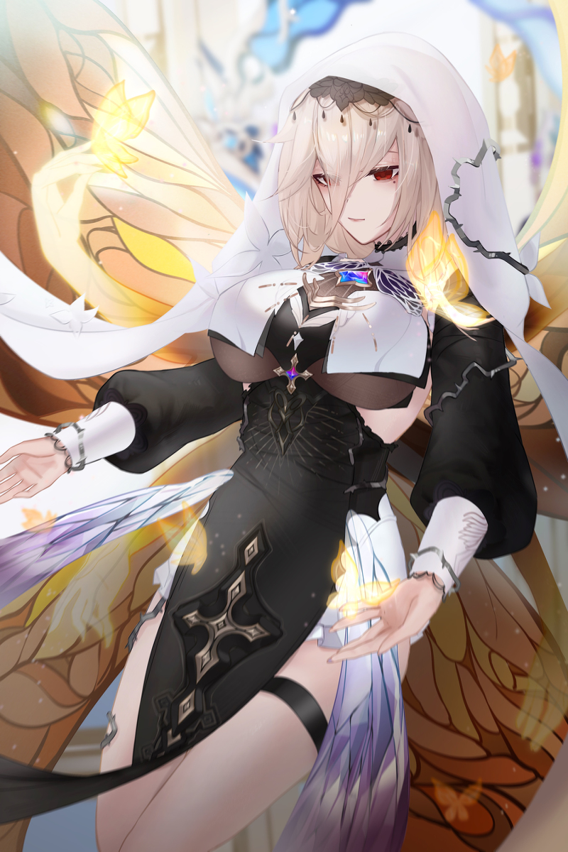 This is a pixiv picture whose title is 蝴蝶🦋.