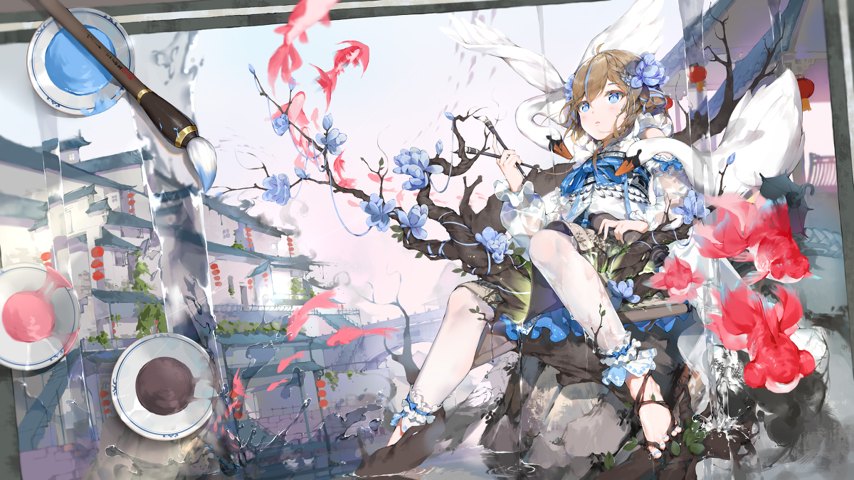 This is a pixiv picture whose title is 最忆是江南.