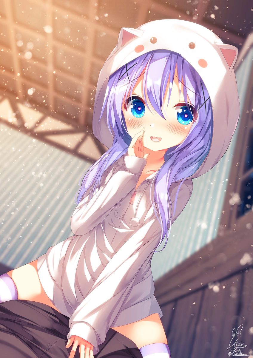 This is a pixiv picture whose title is 我慢しないとパパになっちゃいますよ.