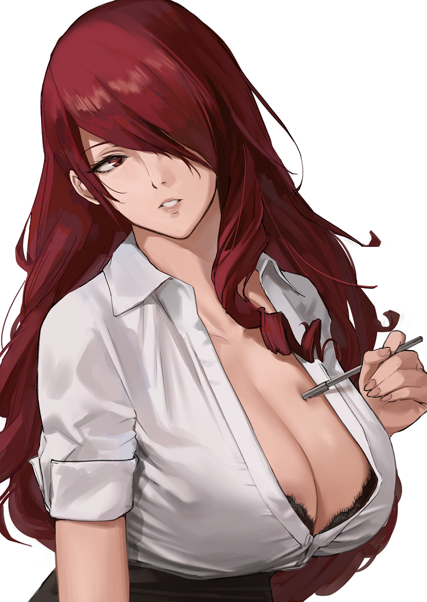 This is a pixiv picture whose title is 桐条 美鶴 Mitsuru Kirijo.