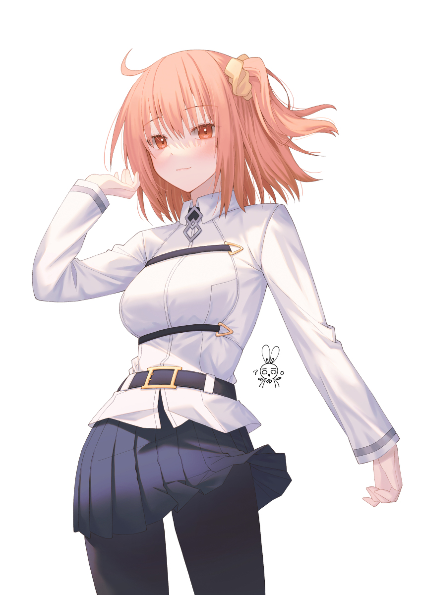 This is a pixiv picture whose title is 藤丸立香.