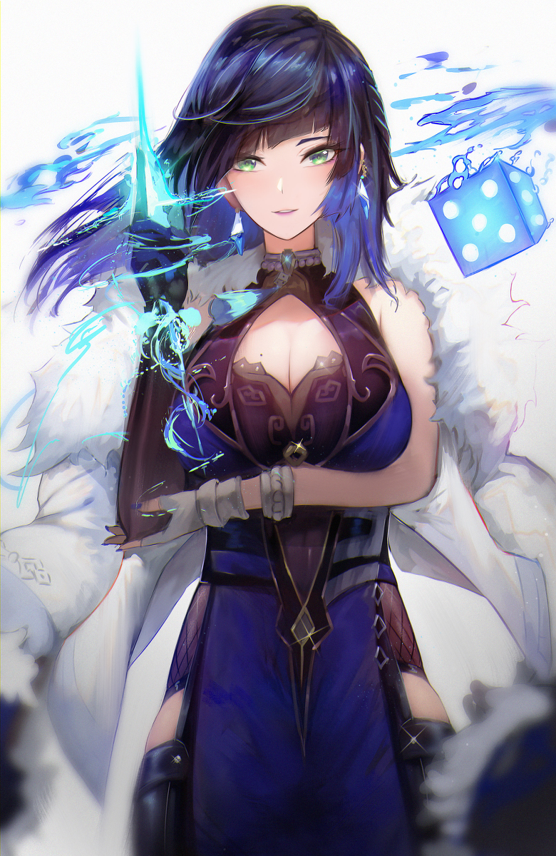 This is a pixiv picture whose title is Yelan!.