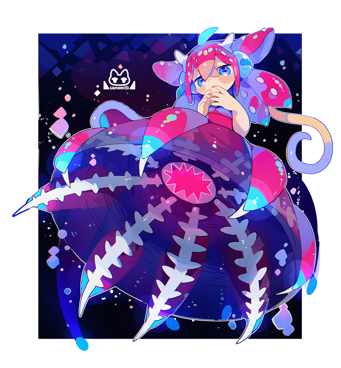 This is a pixiv picture whose title is コウモリダコちゃん.