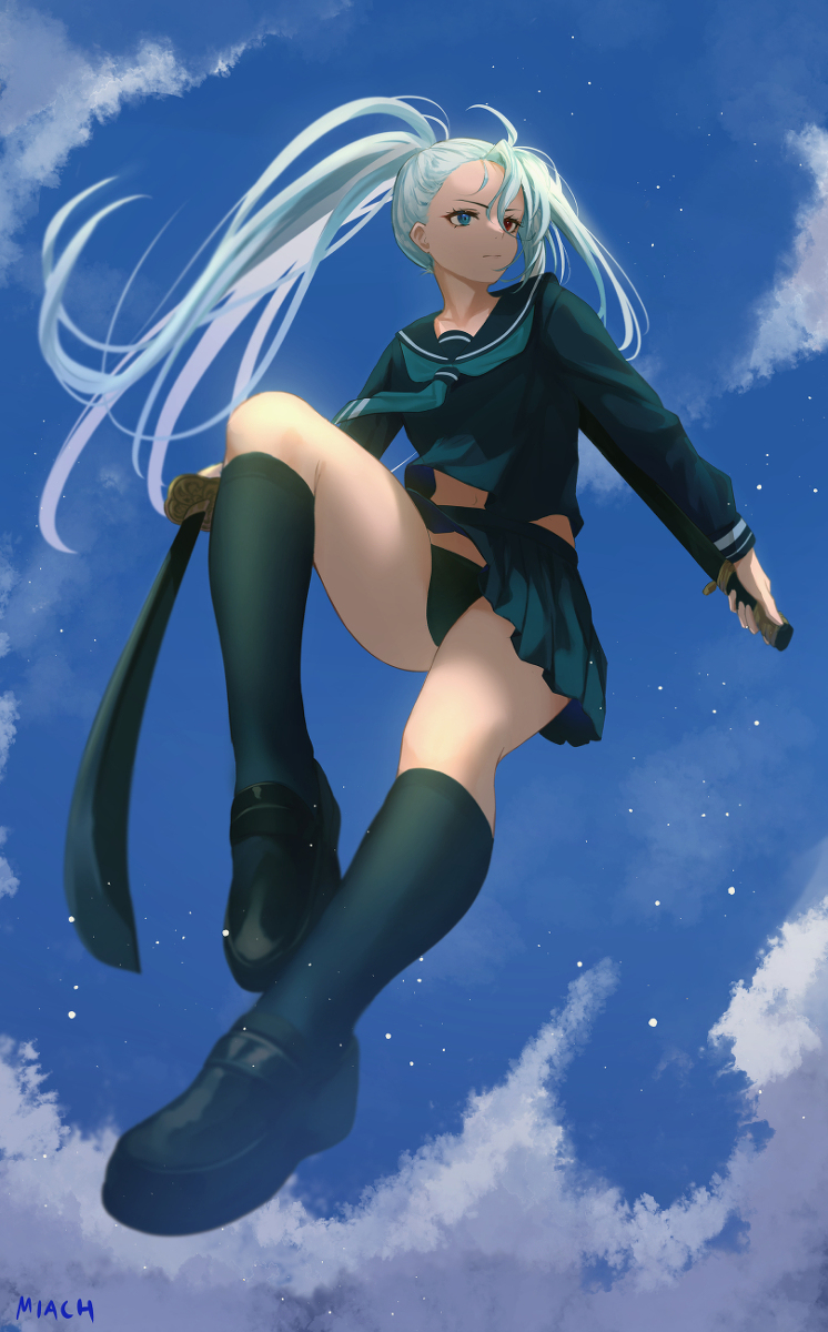 This is a pixiv picture whose title is Haruko.