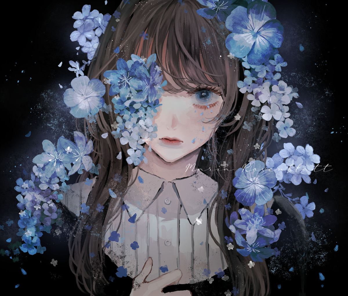 This is a pixiv picture whose title is ❁.