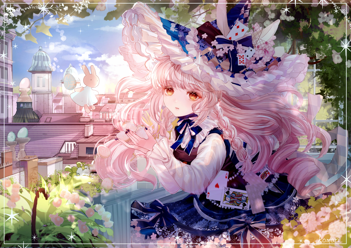 This is a pixiv picture whose title is イースターの魔女.