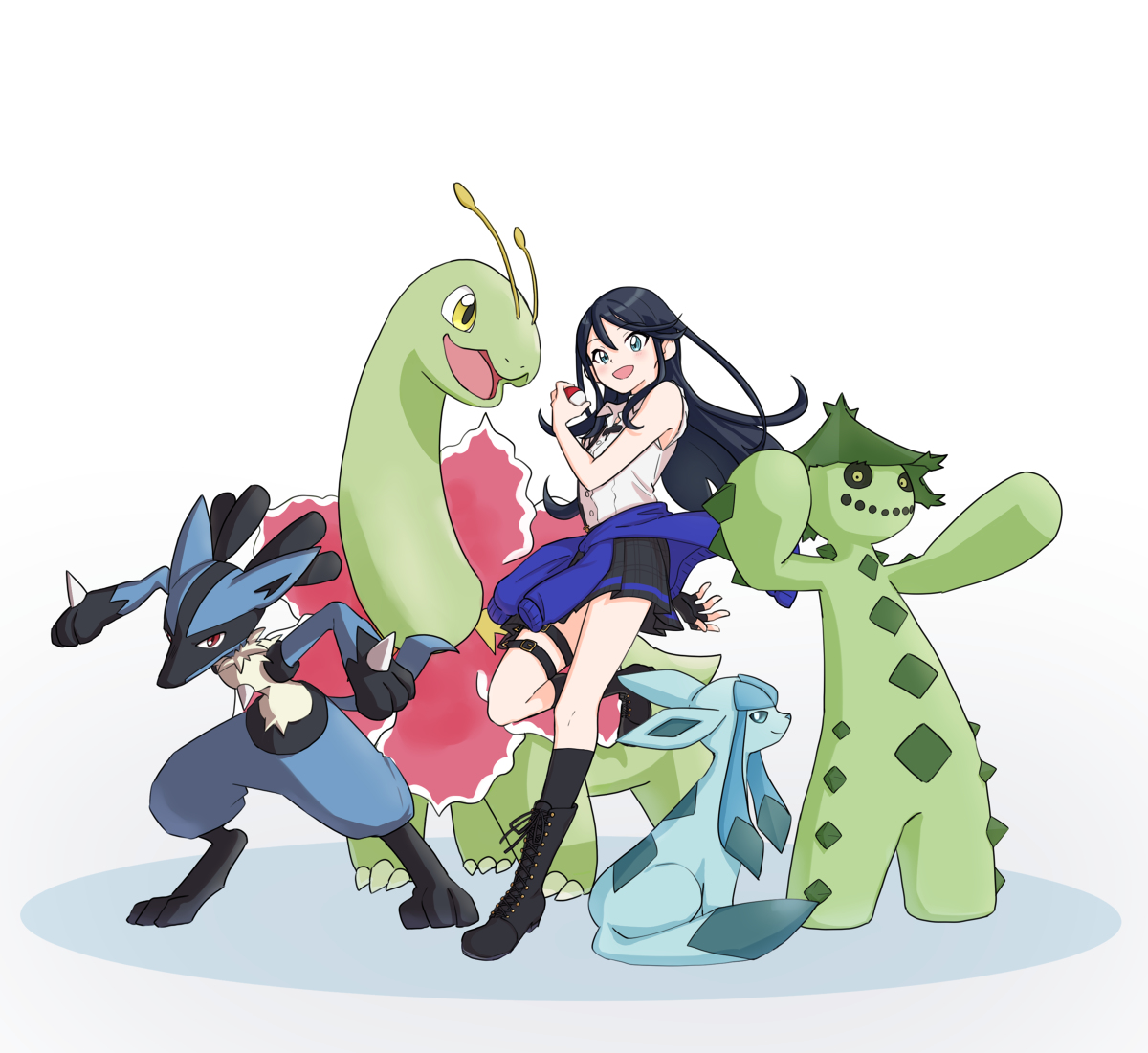 This is a pixiv picture whose title is ポケモンパロ.