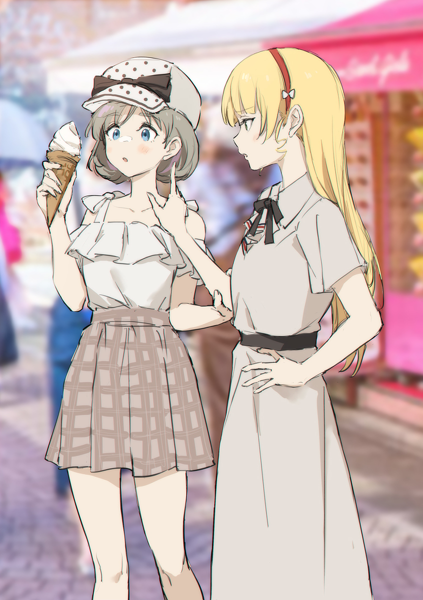 This is a pixiv picture whose title is 竹下通り.