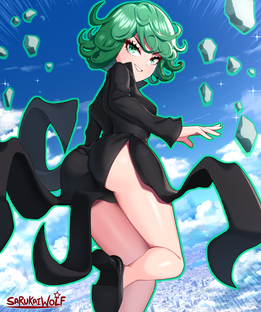 This is a pixiv picture whose title is Tatsumaki.