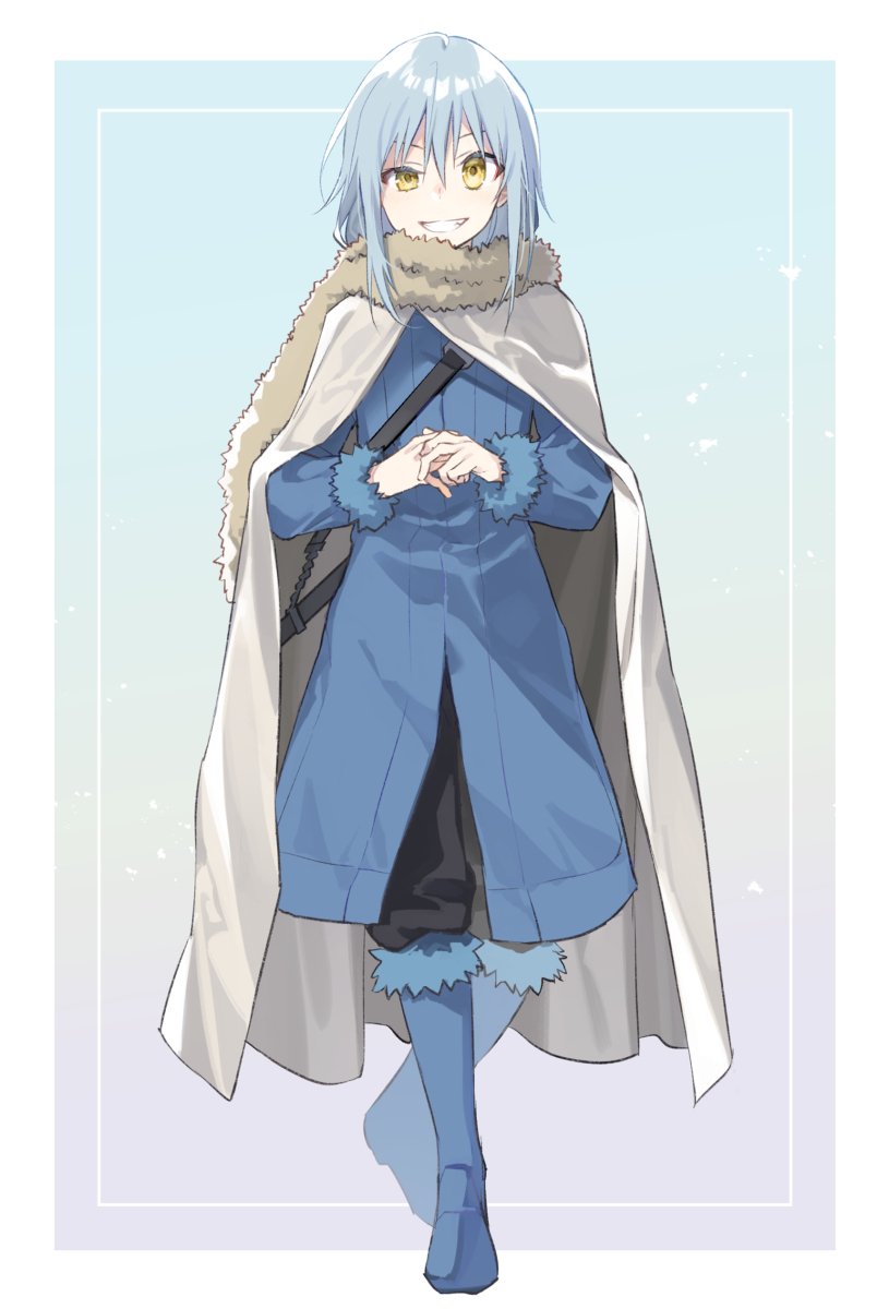 This is a pixiv picture whose title is 冒険者リムル様.