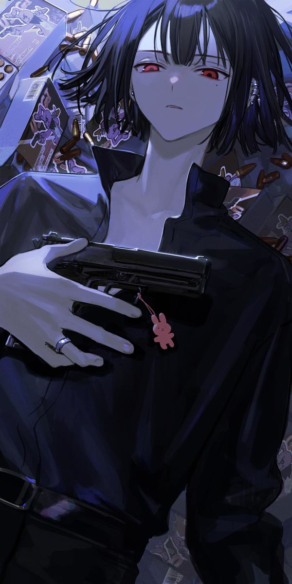 This is a pixiv picture whose title is おまもり.