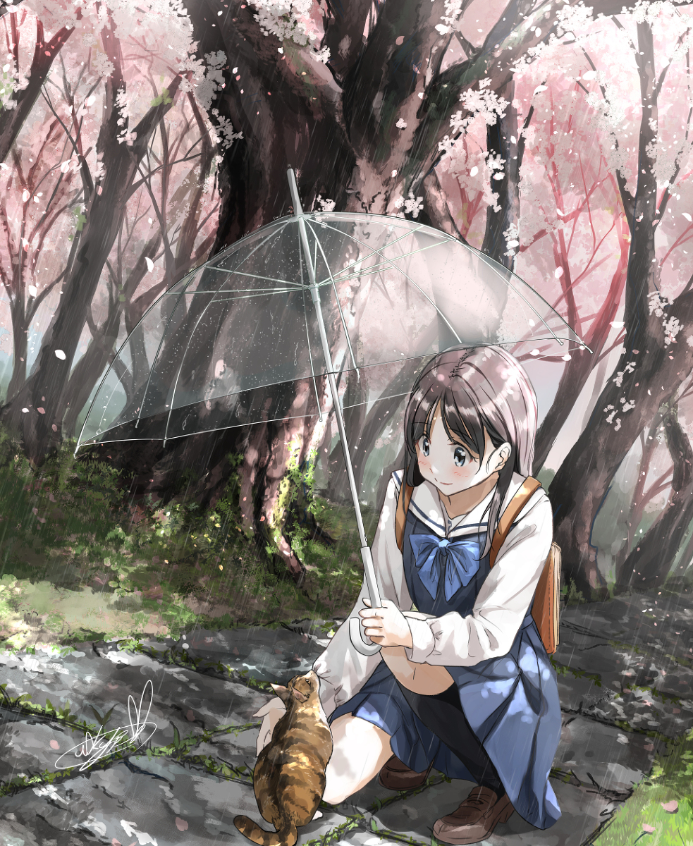 This is a pixiv picture whose title is 君と出逢う春が来る.