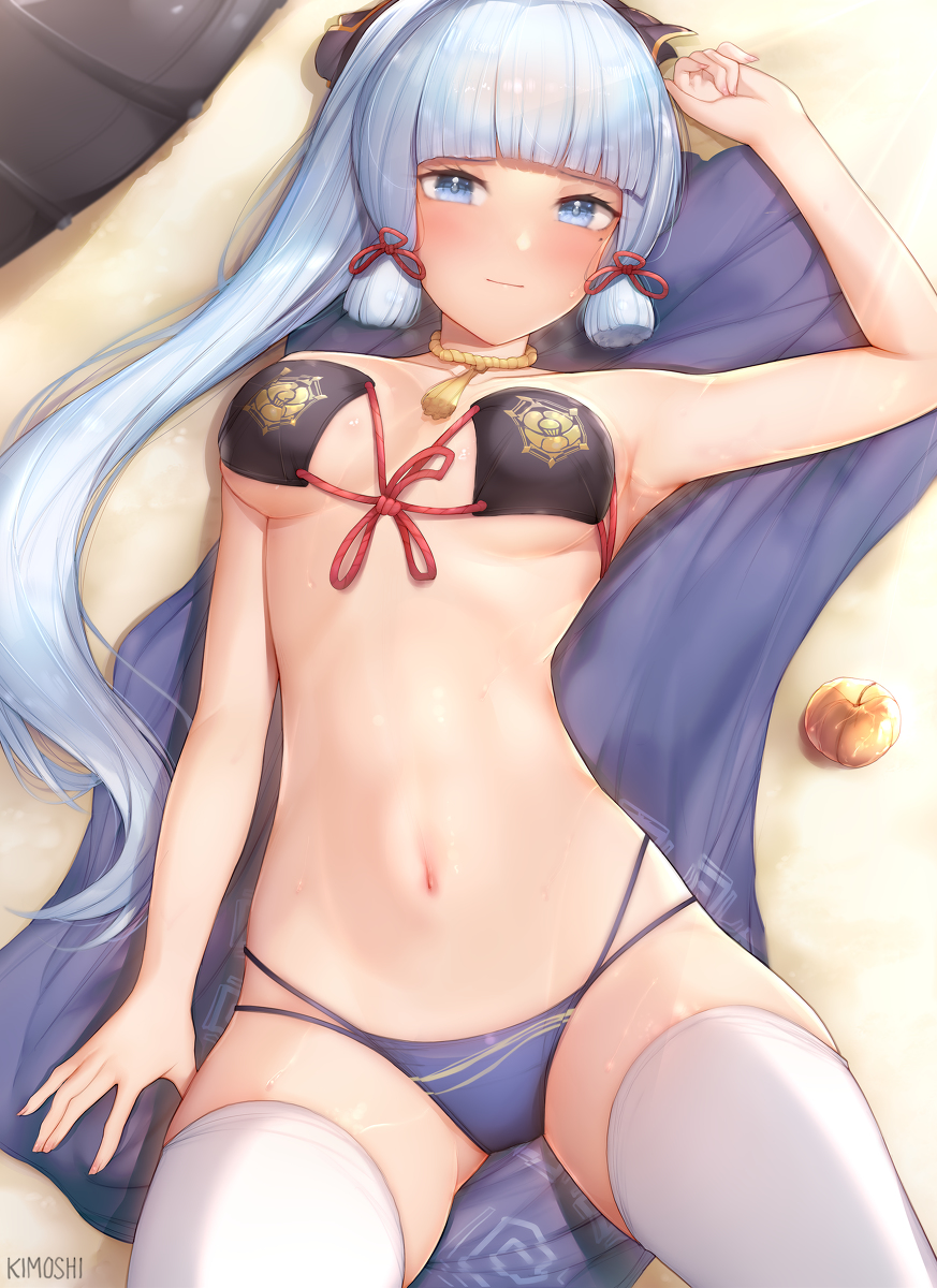 This is a pixiv picture whose title is Golden Apple Archipelago(Ayaka)🌴.