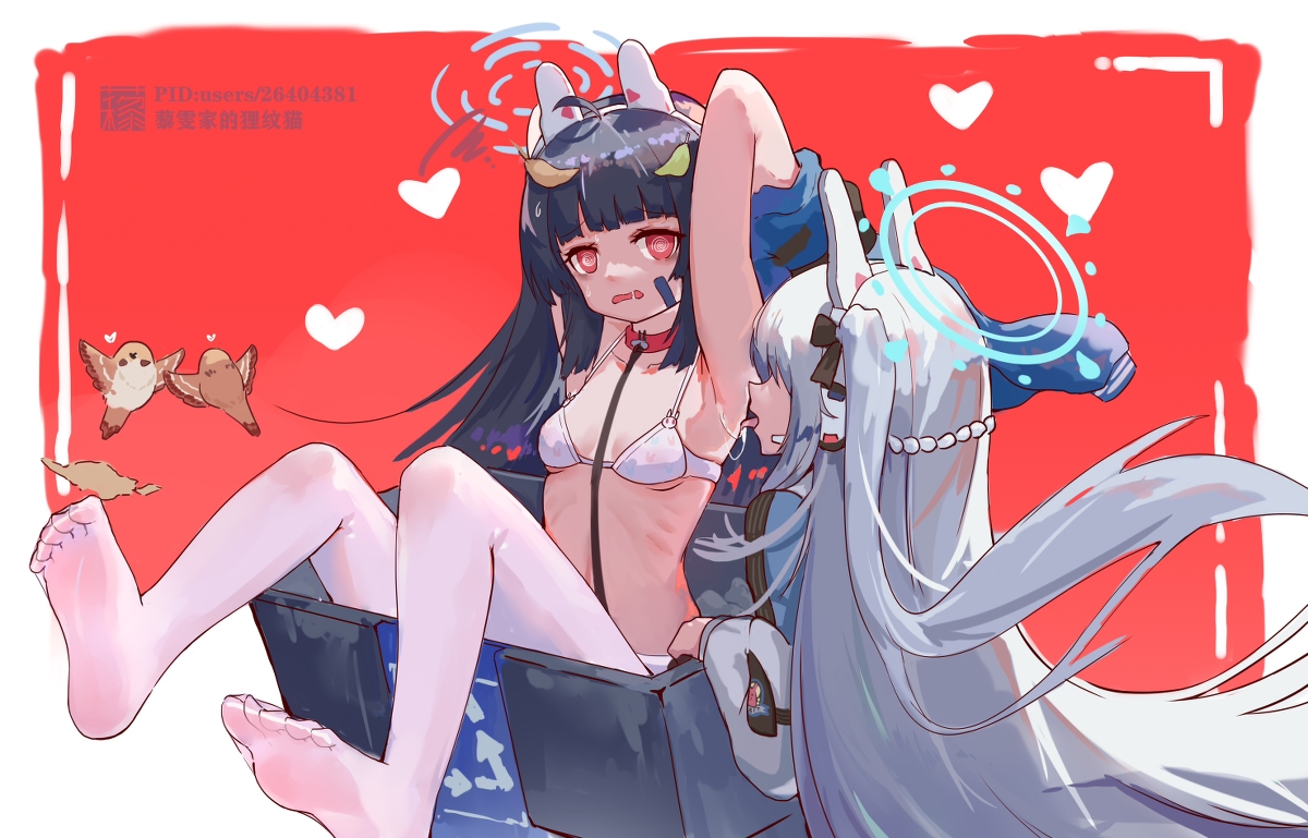 This is a pixiv picture whose title is 霞沢のわき.